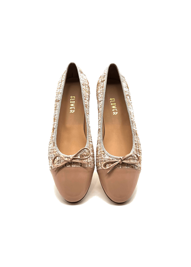 Ballerina BEIGE Tweed