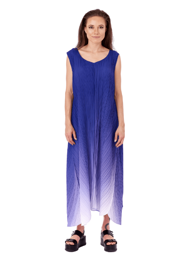 SODALITE OMBRE Kleid & Mantel Set