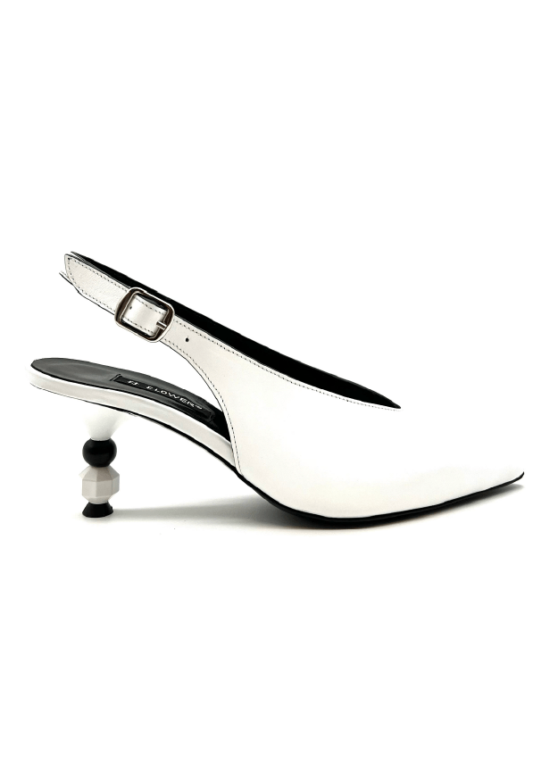 Sling Pumps WHITE