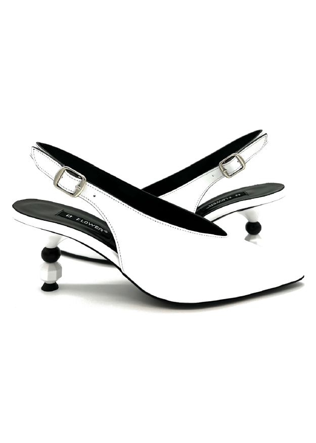 Sling Pumps WHITE
