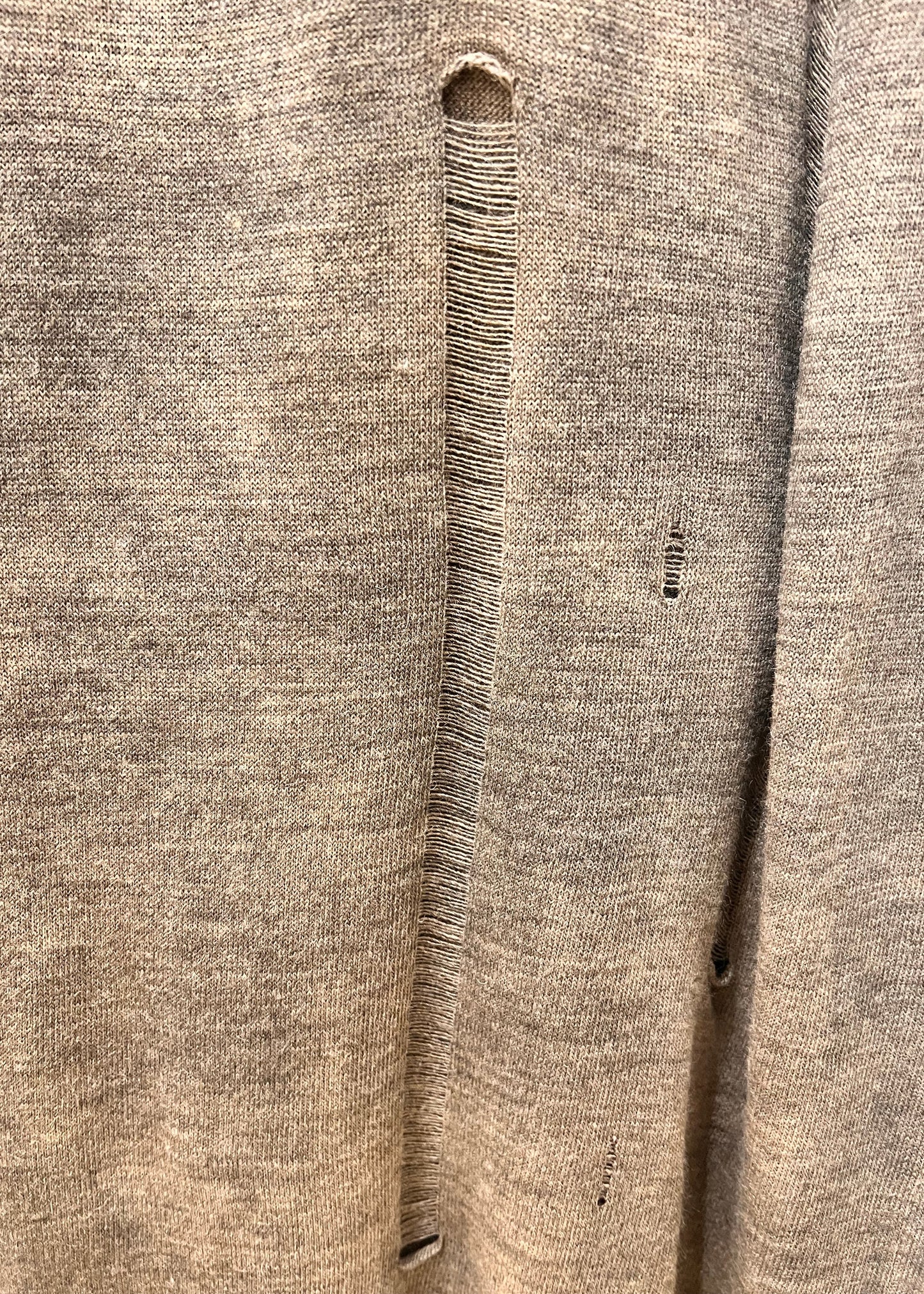 SanctaMuerte - Strickleid - Farbe: schlamm/meliert