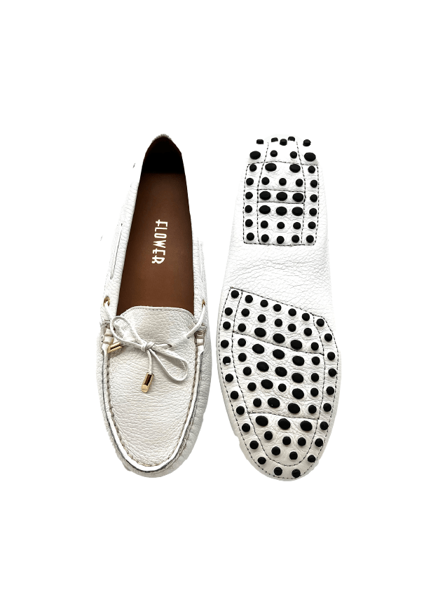 Mokassin BOW White