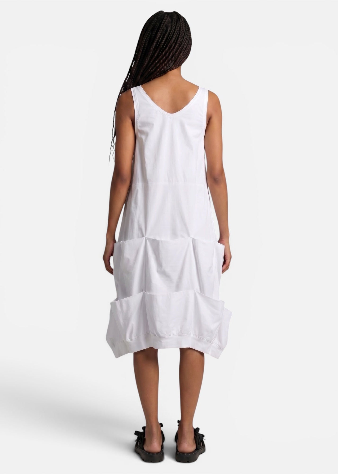 KAMUFLAGE - Sommer Kleid Weiß