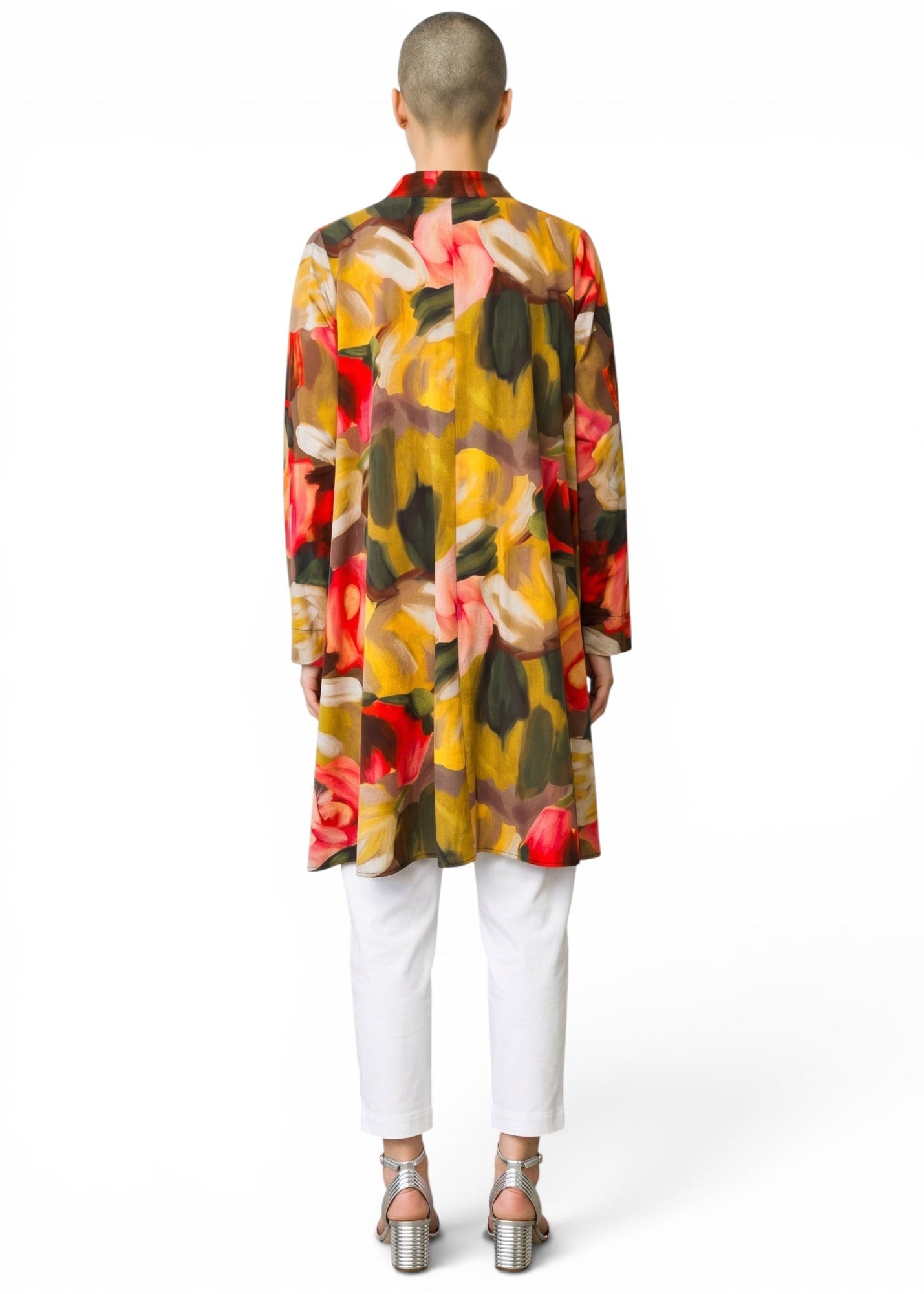 KAMUFLAGE - A-Form Bluse "Blumenprint"