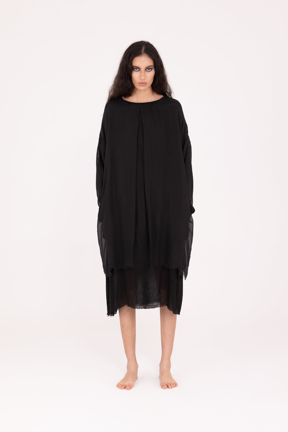 Kleid Tunika "ABITO GIROCOLLO" SanctaMuerte Italy