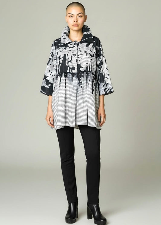 KAMUFLAGE - Babydoll Jacke Print