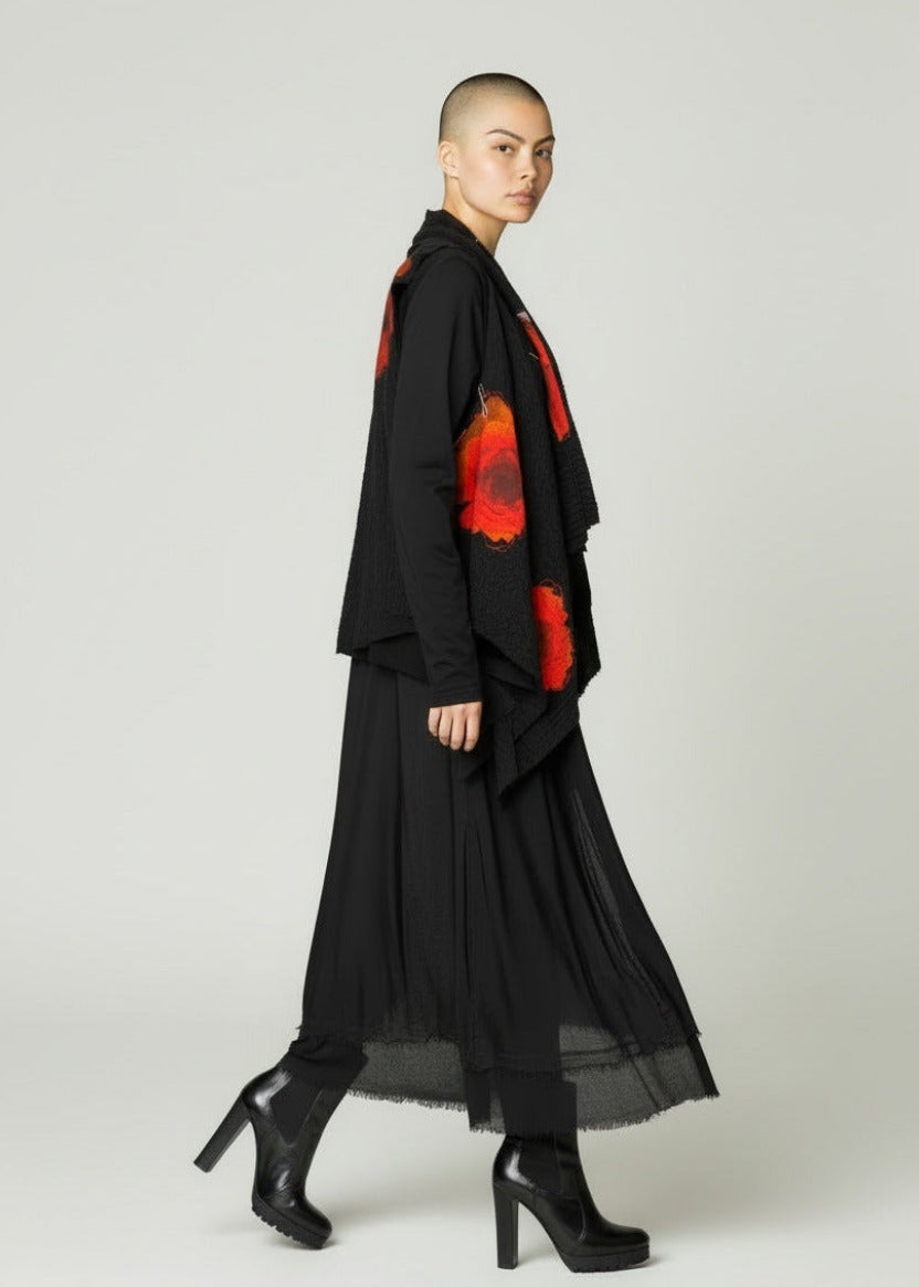 Asymetrische Lagenlook Weste von Bread&Butter Italy