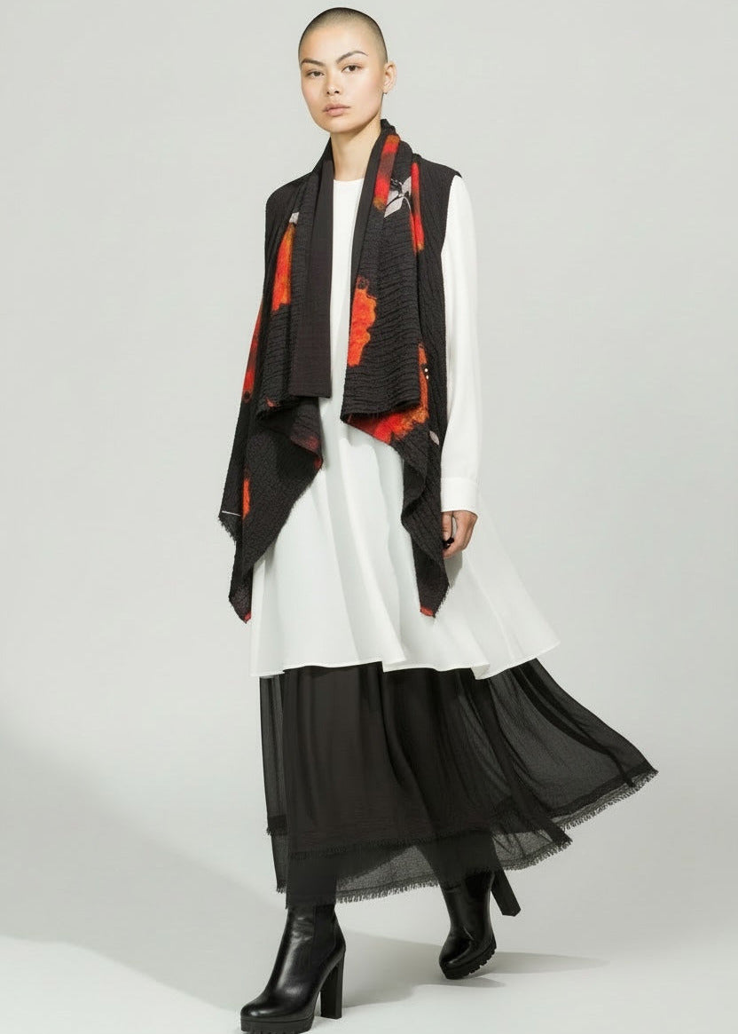 Asymetrische Lagenlook Weste von Bread&Butter Italy