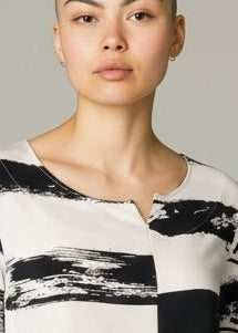 ELLI Kleid "Black&White"