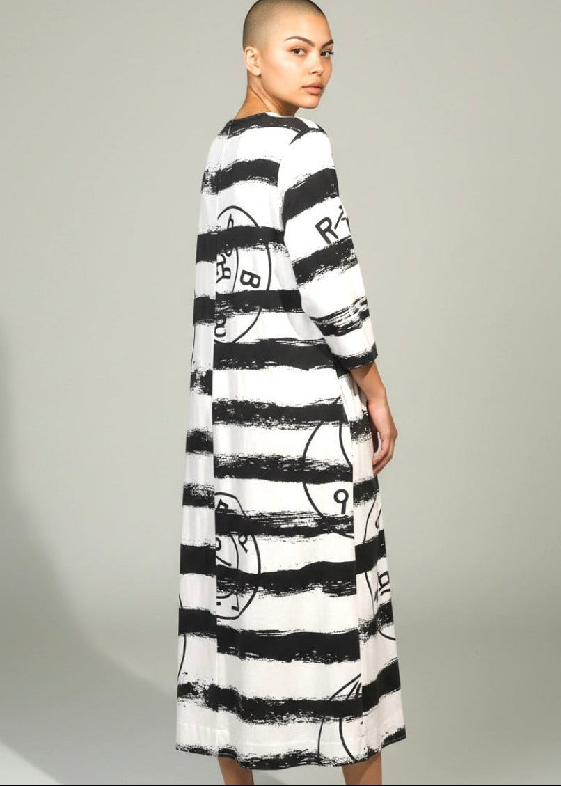 ELLI Kleid "Black&White"