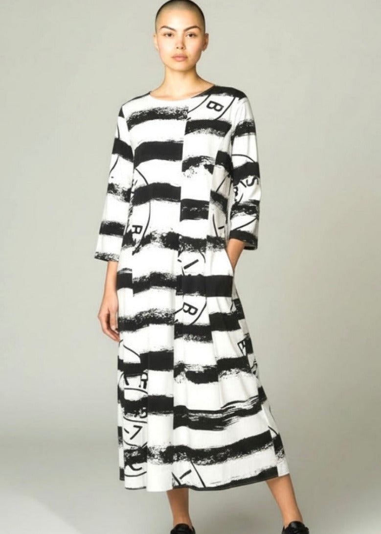 ELLI Kleid "Black&White"