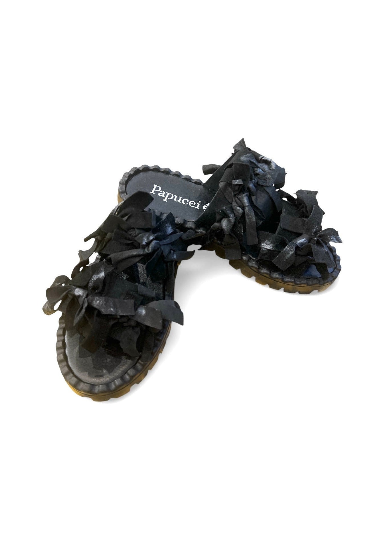 Papucei Leder Pantolette