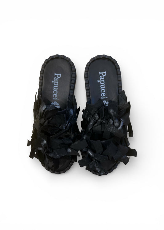 Papucei Leder Pantolette