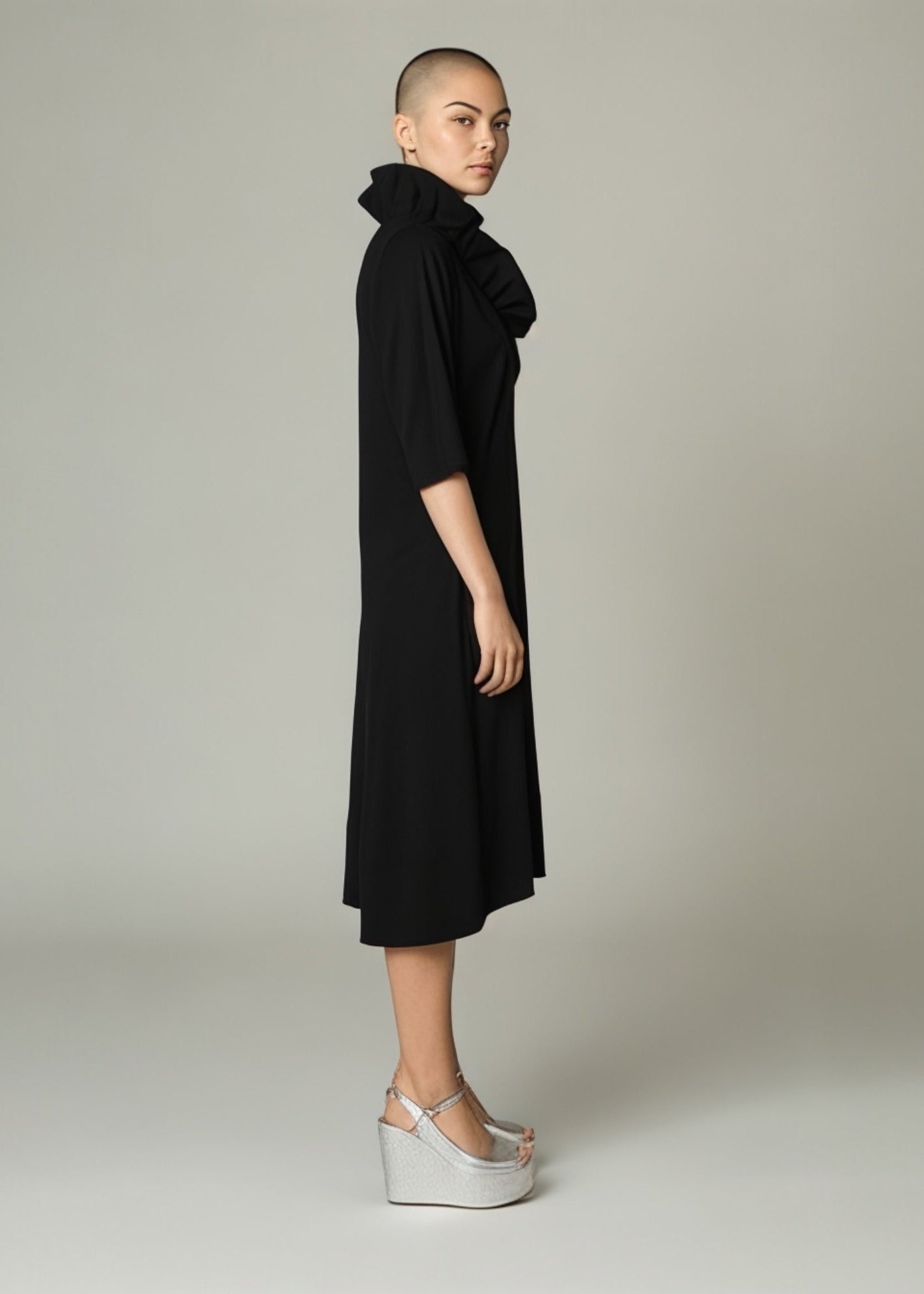 ELLi Glamour Kleid Black