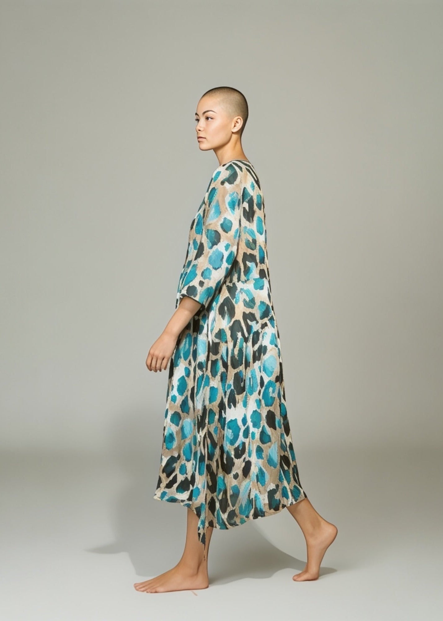 KAMUFLAGE - Leinen Kleid