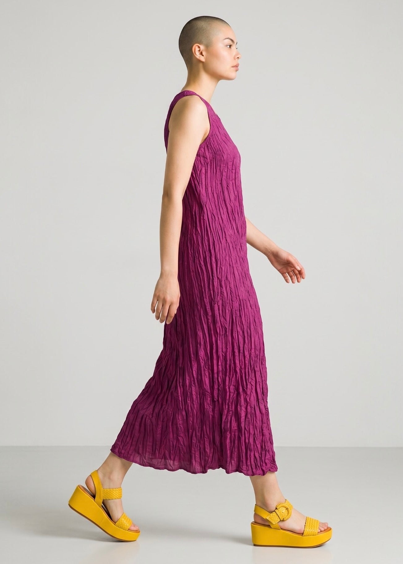 PRÄCHTIG - Crash Seiden Kleid