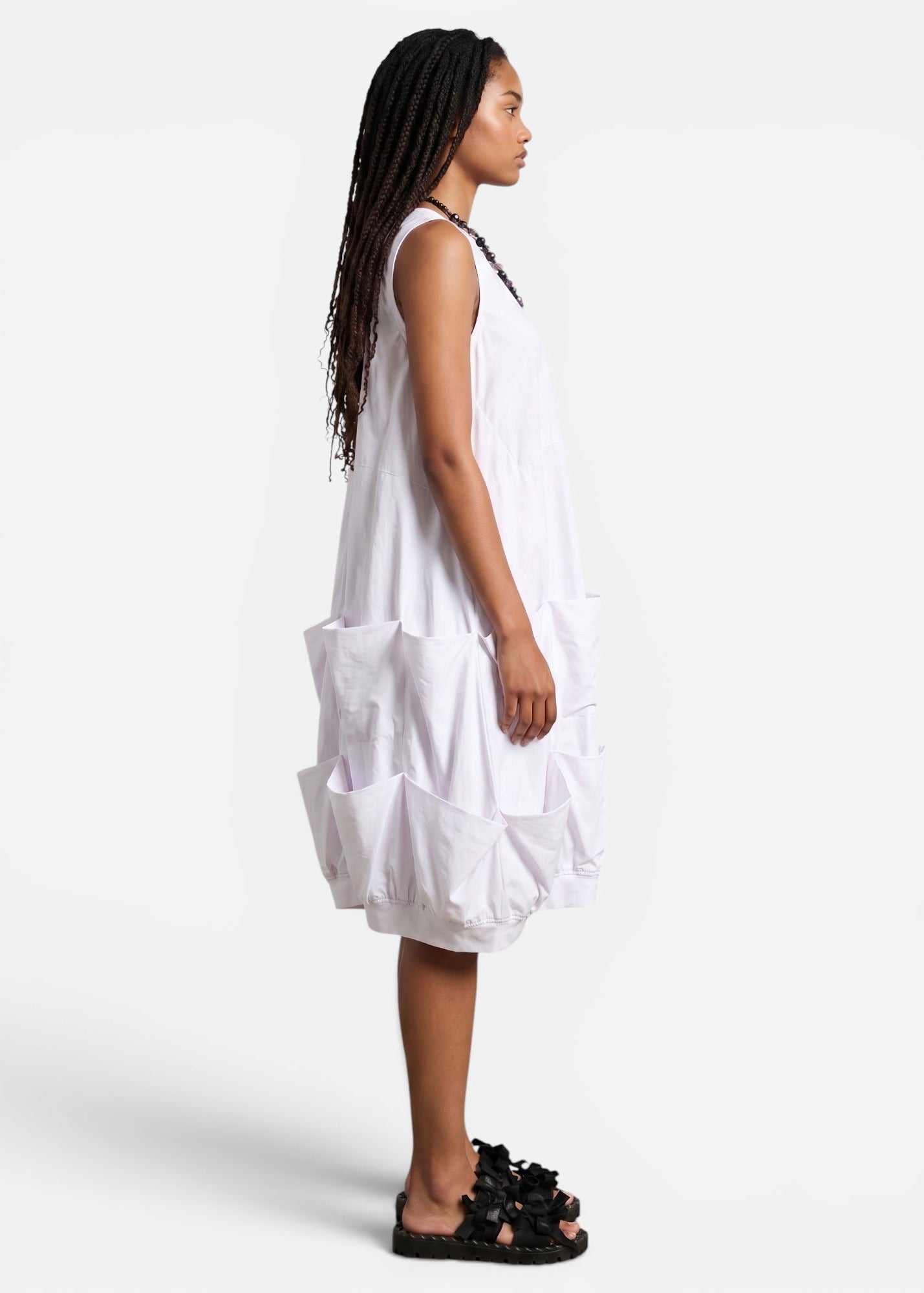 KAMUFLAGE - Sommer Kleid Weiß