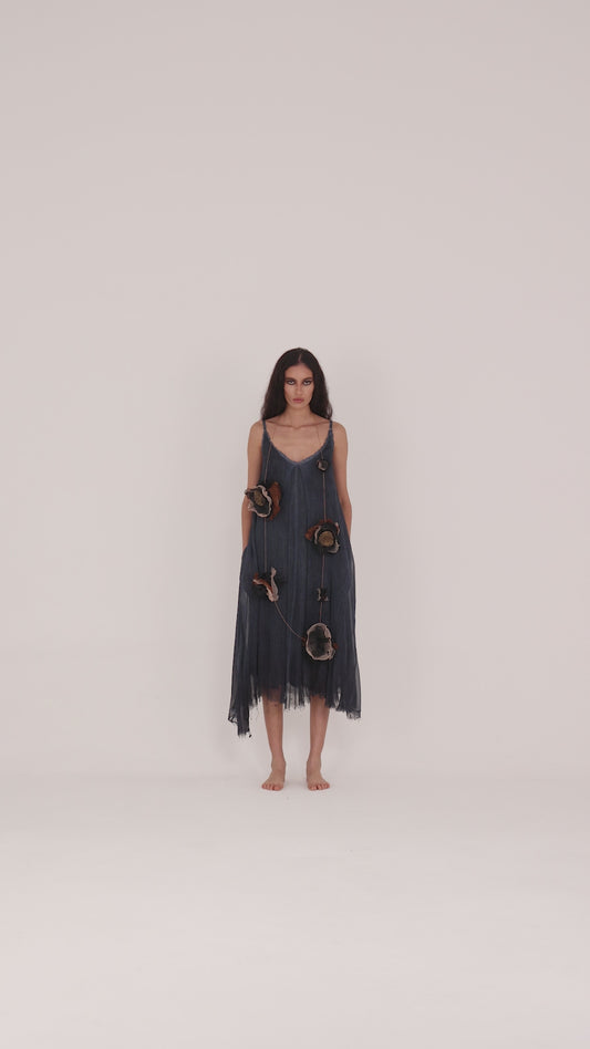 Trägerkleid "ABITO LUNGO" SanctaMuerte Italy